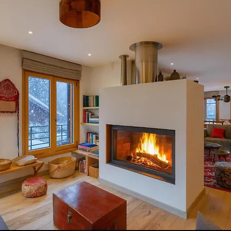 Luxury Chalet Sleeps 10 Mont Blanc View Hammam
